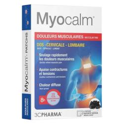 3C PHARMA Myocalm Douleurs Musculaires 4 Patchs