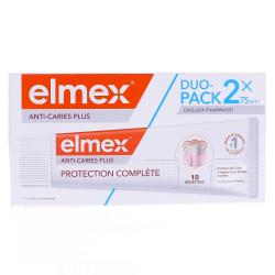 ELMEX Soin complet Anti caries plus- Duo pack 2x75ml