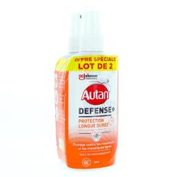 AUTAN Défense protection longue durée spray Lot 2X100ml