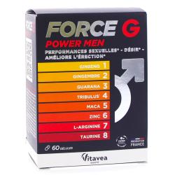 VITAVEA Force G Power Men 60 g&eacute;lules