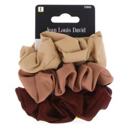 JEAN LOUIS DAVID Chouchou en satin x3