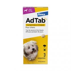 ADTAB 112,5MG CHIENS 2.5-5.5KG CPR3