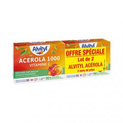 ALVITYL Vitalit&eacute; - Acerola 1000 Vitamine C Lot de 2