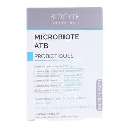 BIOCYTE Microbiote ATB x10 gélules