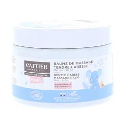 CATTIER Bébé - Baume de massage Tendre caresse bio 100g