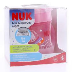 NUK Mini Magic Cup Night 160 ml 6 Mois et + Rose