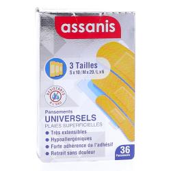 ASSANIS PANS UNIVERSELS ASSORTIMENTS 36