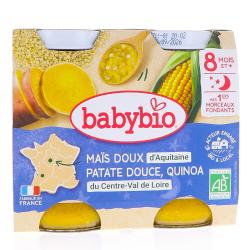 BABYBIO NUIT POT MAIS PATAT QUIN 8M2X200G