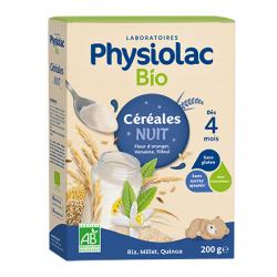 PHYSIOLAC Bio Céréales Nuit +4mois 200g