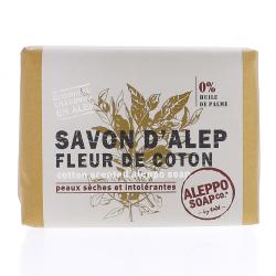 TADE SAVON DaposALEP FLEUR DE COTON 100G