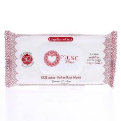 MUSC INTIME LINGETTES ROSE MYSTIK