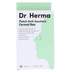 DR HERMA PATCH ANTI-BOUTONS NEZ X10