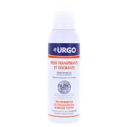 URGO FILMOMOUSSE PIEDS TRANSP/ODOR 125ML