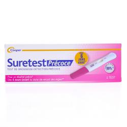 COOPER SURETEST TEST DE GROSSESSE PRECOCE