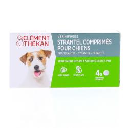 Strantel Vermifuge chien goût viande - 4 comprimés