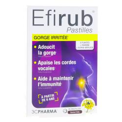3C PHARMA EFIRUB 30 PASTILLES COLA BT30