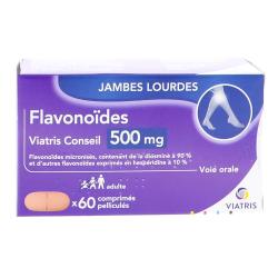 FLAVONOIDES 500MG MYLAN CPR 60