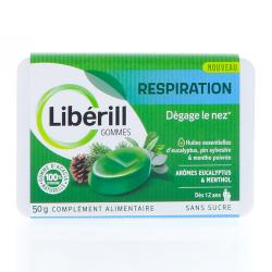 LIBERILL GOMMES RESPIRATION 50G