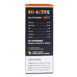 ARAGAN KIDACTIFS MULTIVITACTIFS FL125ML