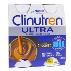 CLINUTREN ULTRA CHOCOLAT 4X200ML