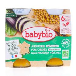 BABYBIO POT MOUSSAKA VEGETALE 6M 2X200G