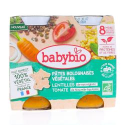 BABYBIO POT PATES BOLO VEG 8M 2X200G