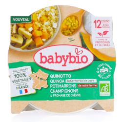 BABYBIO QUINOTTO VEGETAL 12M 230G