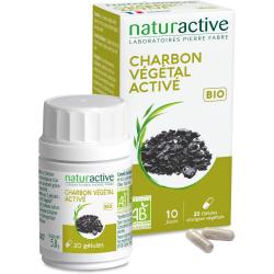 NATURACTIVE CHARBON VEGETAL BIO GELU20