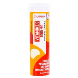UPSA VIT C 1000MG 15 COMP CROQ TUBE