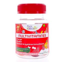 PETIT CHENE GOMMES MULTIVITAMIN FL30