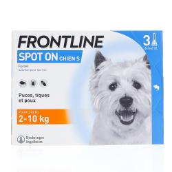 FRONTLINE SPOT ON CHIEN S 3 PIP