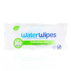 WATERWIPES LINGETTES COMP HYDR ALOE V 60