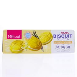 MILICAL BISCUIT FOURRE VANILLE X8