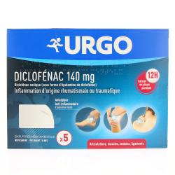 URGO Diclofénac 140mg Emplâtres x5