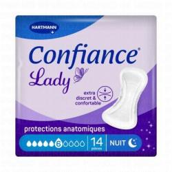 CONFIANCE LADY 6G NUIT X14 PROTECTIONS