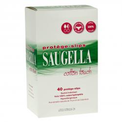 SAUGELLA Cotton touch - Protège-slips coton touch X 40