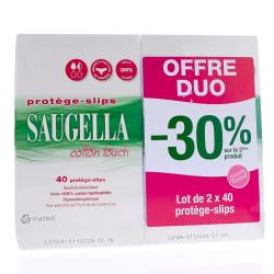 SAUGELLA COTTON TOUCH PROT SLIPS X40 DUO