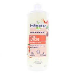 NATESSANCE GEL DOUCHE PECHE BLANCHE 500ML