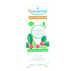 PURESSENTIEL Huile essentielle gaulthérie bio flacon 10ml