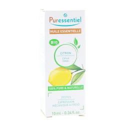 PURESSENTIEL Huile essentielle citron bio flacon 10ml