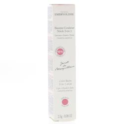 EMBRYOLISSE BAUME STICK 3EN1 ROSE NUDE