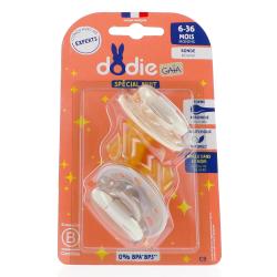 DODIE SUC CAOUTCH 6-36M CLAIRE LUNE X2