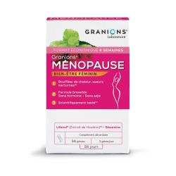 EA PHARMA Granio+ menopause une boite de 56 gélules.