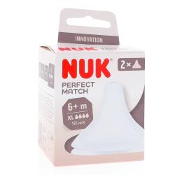 NUK TET PERFECT MATCH 6M XL 2