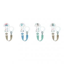 Attache sucette - Modèle chat rouge