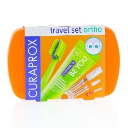 CURAPROX TRAVEL SET ORTHO ORANGE