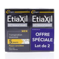 ETIAXIL MEN DETRANSPIRANT ROLLON 2X15ML