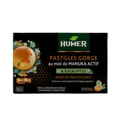 HUMER PASTILLE COEUR LIQUIDE MANUKA 15