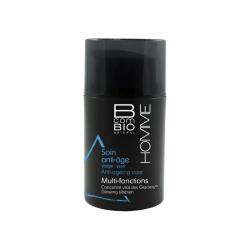 BCOMBIO - HOMME soin anti-age multi-actions ginseng sibérien 50ml