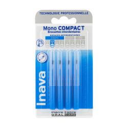INAVA Brossette interdentaires ISO1 étroits monocompact 0.8mm pack de 4